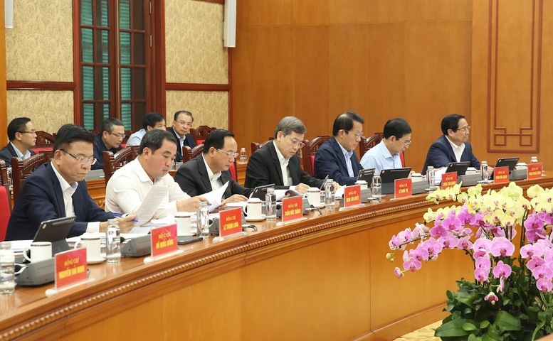 Các đại biểu tham dự Phiên họp - Ảnh: VGP