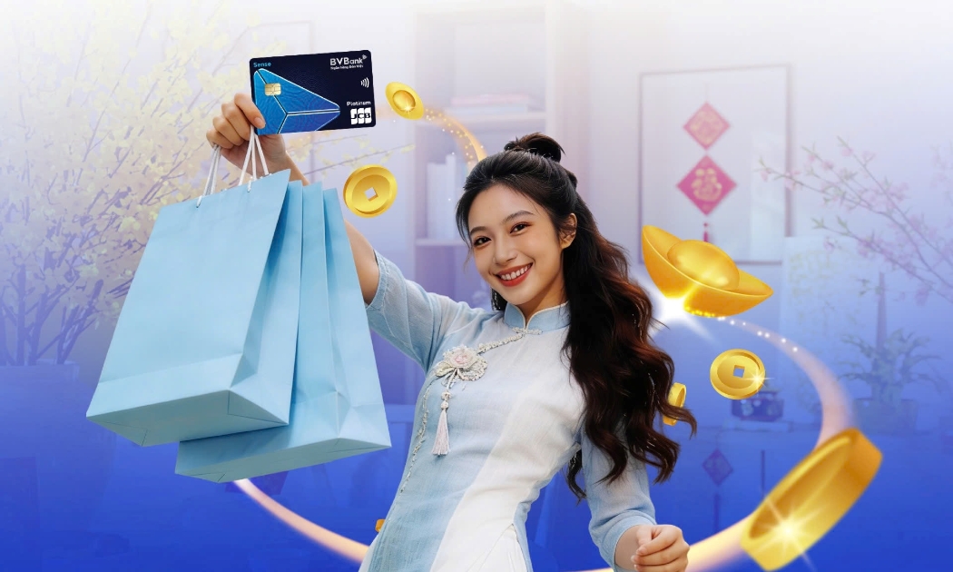 BVBank mở rộng ưu đãi chi tiêu thẻ tín dụng JCB, hoàn tiền đến 1,2 triệu đồng