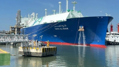63,000-ton LNG shipment arrives at Thi Vai port via Strait of Hormuz