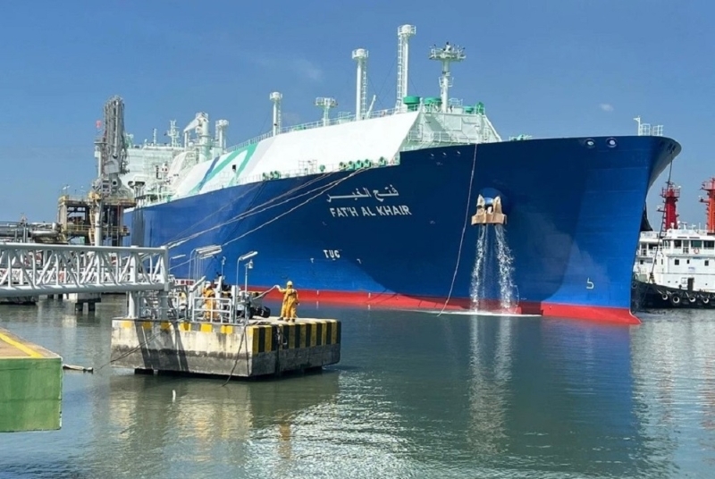 63,000-ton LNG shipment arrives at Thi Vai port via Strait of Hormuz
