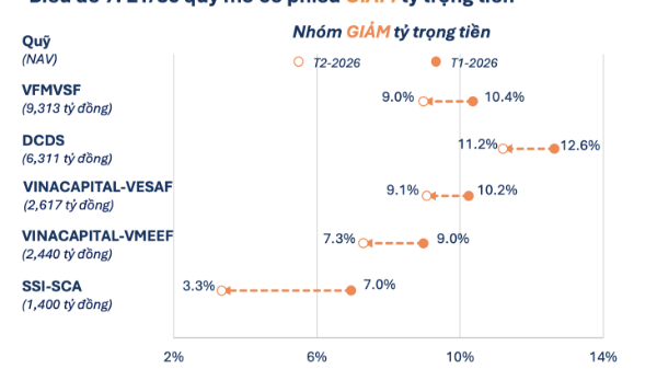 Các quỹ cổ phiếu quy mô lớn đẩy mạnh giải ngân, cổ phiếu nào được săn đón nhiều nhất? 