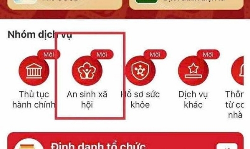 Hướng dẫn tích hợp tài khoản hưởng an sinh xã hội trên VNeID 