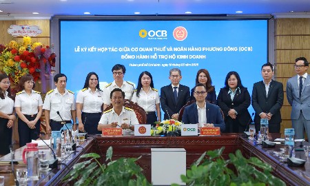 OCB hỗ trợ hộ kinh doanh tại 29 cơ sở Thuế TP. HCM đáp ứng chính sách mới