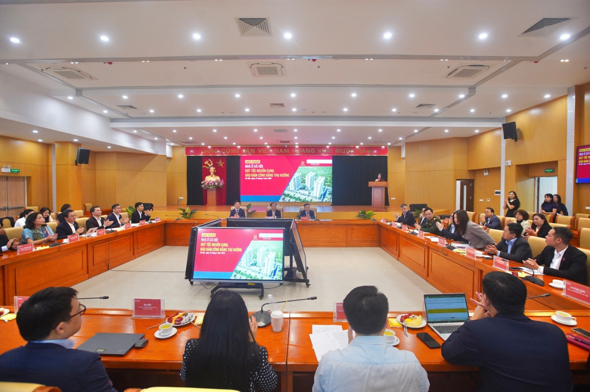 Nhiều giải pháp được thúc đẩy để hướng tới mục tiêu hoàn thành 1 triệu căn nhà ở xã hội vào năm 2028.