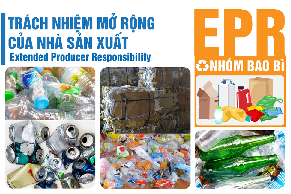 EPR– chính sách Trách nhiệm mở rộng của nhà sản xuất đã được luật hóa trong Luật Bảo vệ môi trường 2020 và các quy định liên quan. Ảnh minh họa