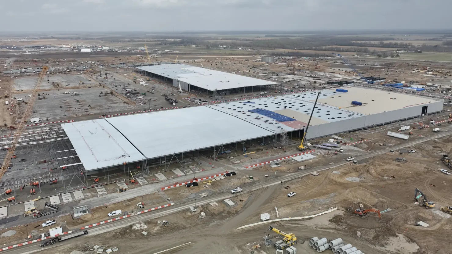 Trung tâm dữ liệu Hyperion công suất 5 gigawatt của Meta đang được xây dựng tại Richland Parish (Louisiana, Hoa Kỳ), ngày 9/1/2026. Nguồn: Meta.