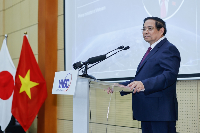 Thủ tướng Phạm Minh Chính phát biểu tại Diễn đàn - Ảnh: VGP. 