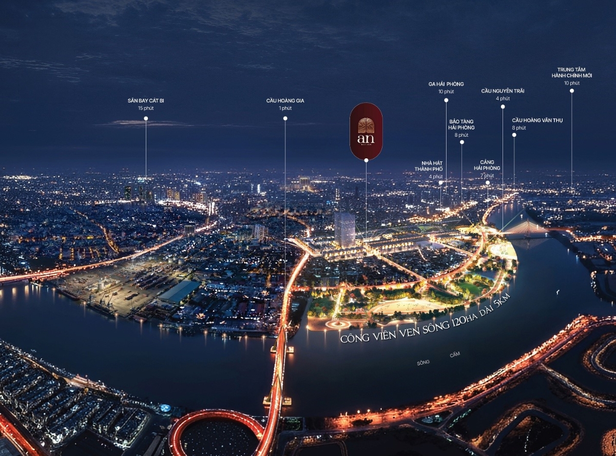 Trong khi Hải Phòng vươn mình thành trung tâm công nghiệp – logistics hàng đầu miền Bắc, ANmaison hiện diện ngay tại vùng lõi của động lực tăng trưởng này.