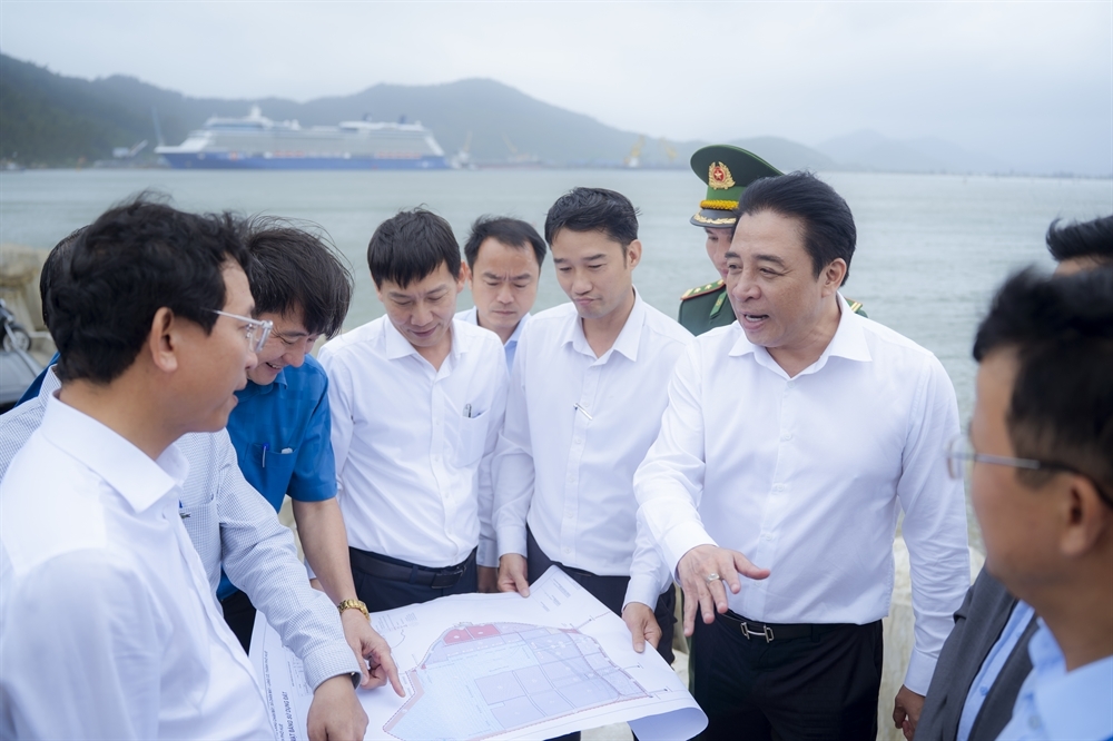 Lãnh đạo thành phố Huê khảo sát tại Khu kinh tế Chân Mây - Lăng Cô