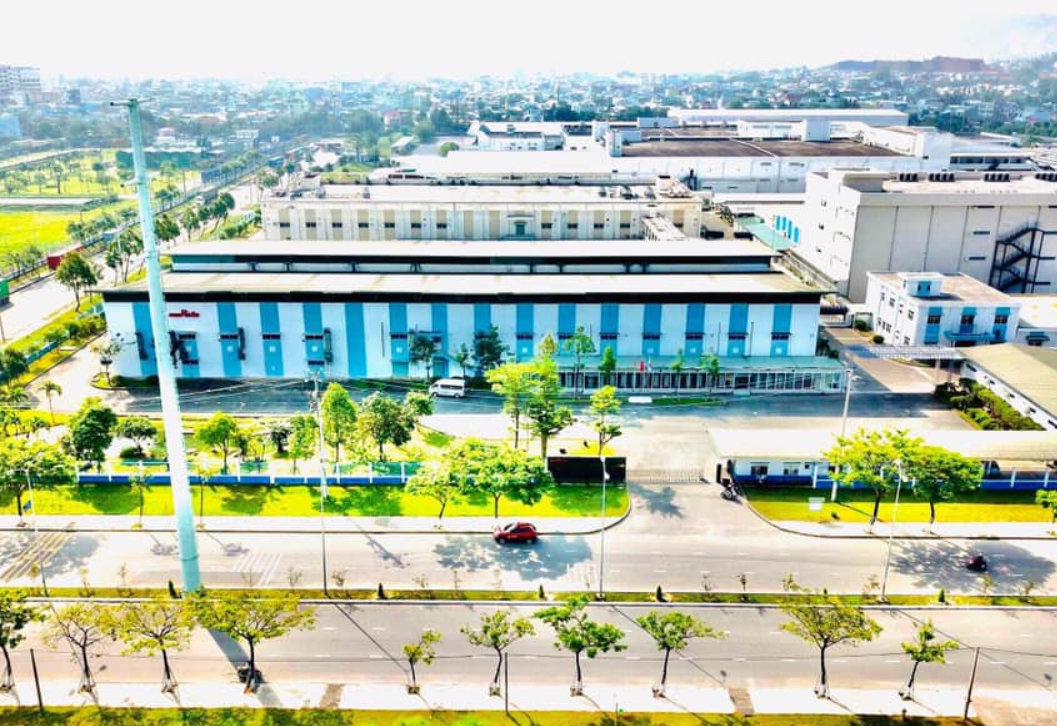 Toàn cảnh nhà máy Murata Manufactoring tại KCN Hòa Khánh, Đà Nẵng
