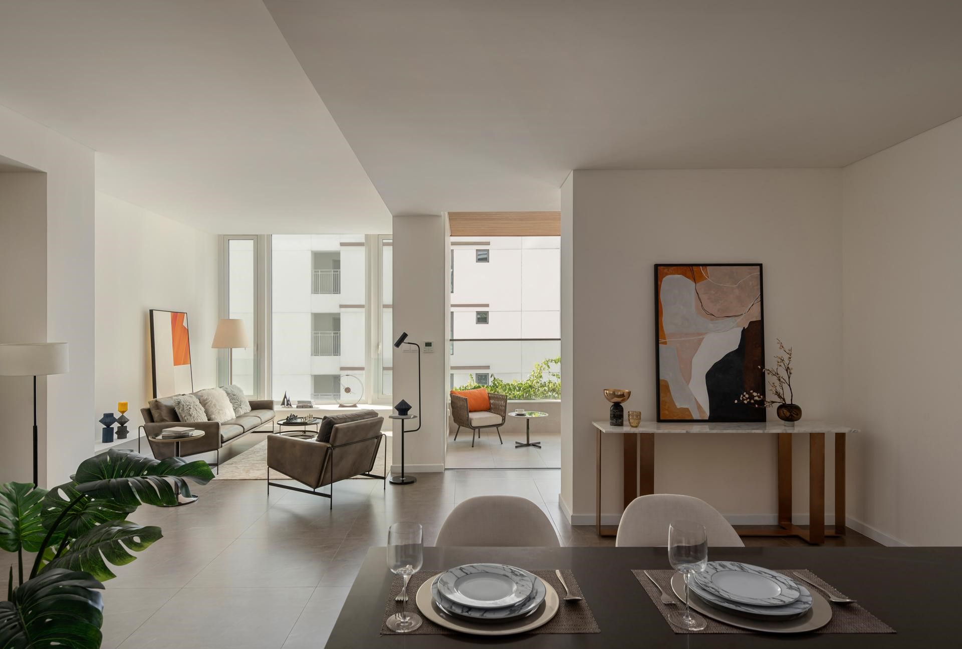 Các căn thiết kế hiện đại, riêng tư, tích hợp khả năng cho thuê lưu trú ngắn và dài hạn