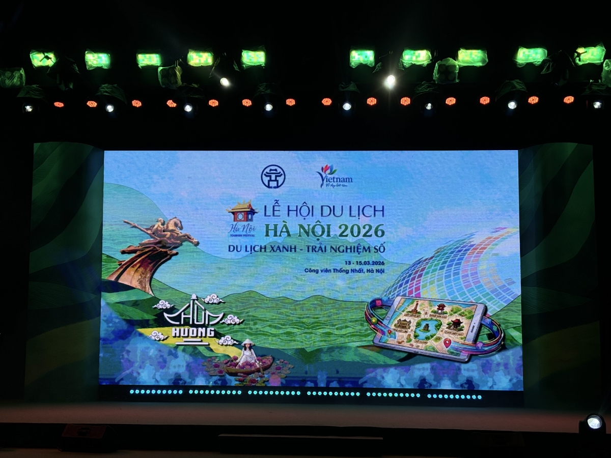 Lễ hội Du lịch Hà Nội 2026 chính thức được khai mạc.