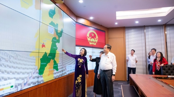 Chủ tịch Quốc hội: Kỳ bầu cử thể hiện rõ bước tiến trong chuyển đổi số