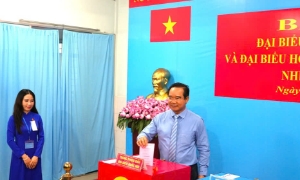 TP. Hồ Chí Minh: Nhiều địa phương có tỷ lệ cử tri đi bầu cao