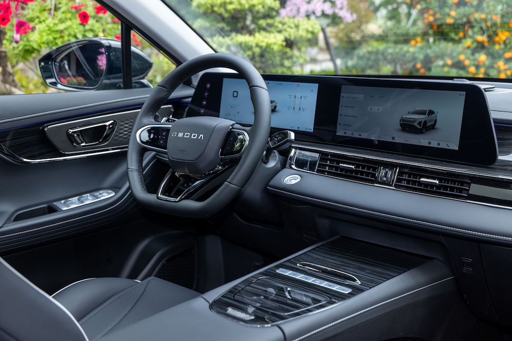 Thiết kế khoang lái của&nbsp;C5 SHS-H.