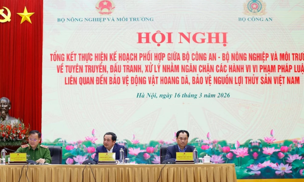 Tăng cường phối hợp bảo vệ động vật hoang dã và nguồn lợi thủy sản