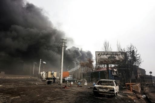 Các chuyên gia cho rằng chiến tranh gây tổn hại khí hậu và làm ô nhiễm không khí, nước và đất. Ảnh: AFP.