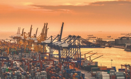 Tổng kim ngạch xuất nhập khẩu hàng hóa 4 tháng đầu năm 2026 tăng 24,2% so với cùng kỳ năm trước. Ảnh minh họa.