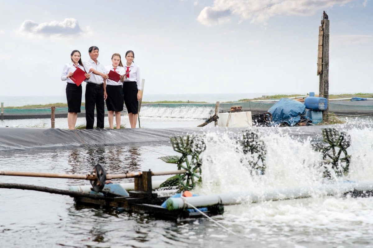 Agribank là ngân hàng chủ lực cho vay các dự án nông nghiệp xanh, bền vững. Ảnh: Agribank.