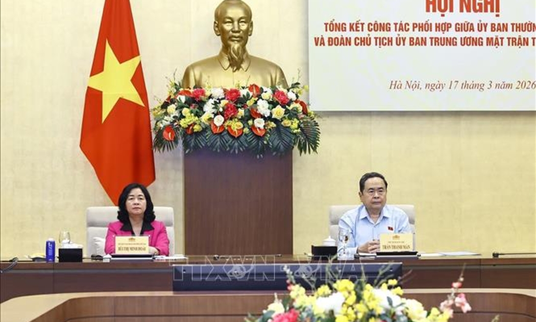 Tăng cường công tác phối hợp giữa Quốc hội và Mặt trận Tổ quốc Việt Nam