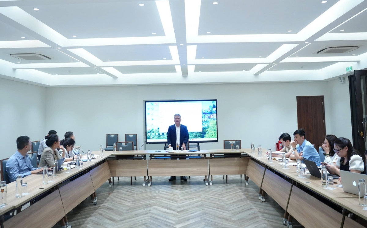 Quang cảnh cuộc họp. Ảnh: CTV.