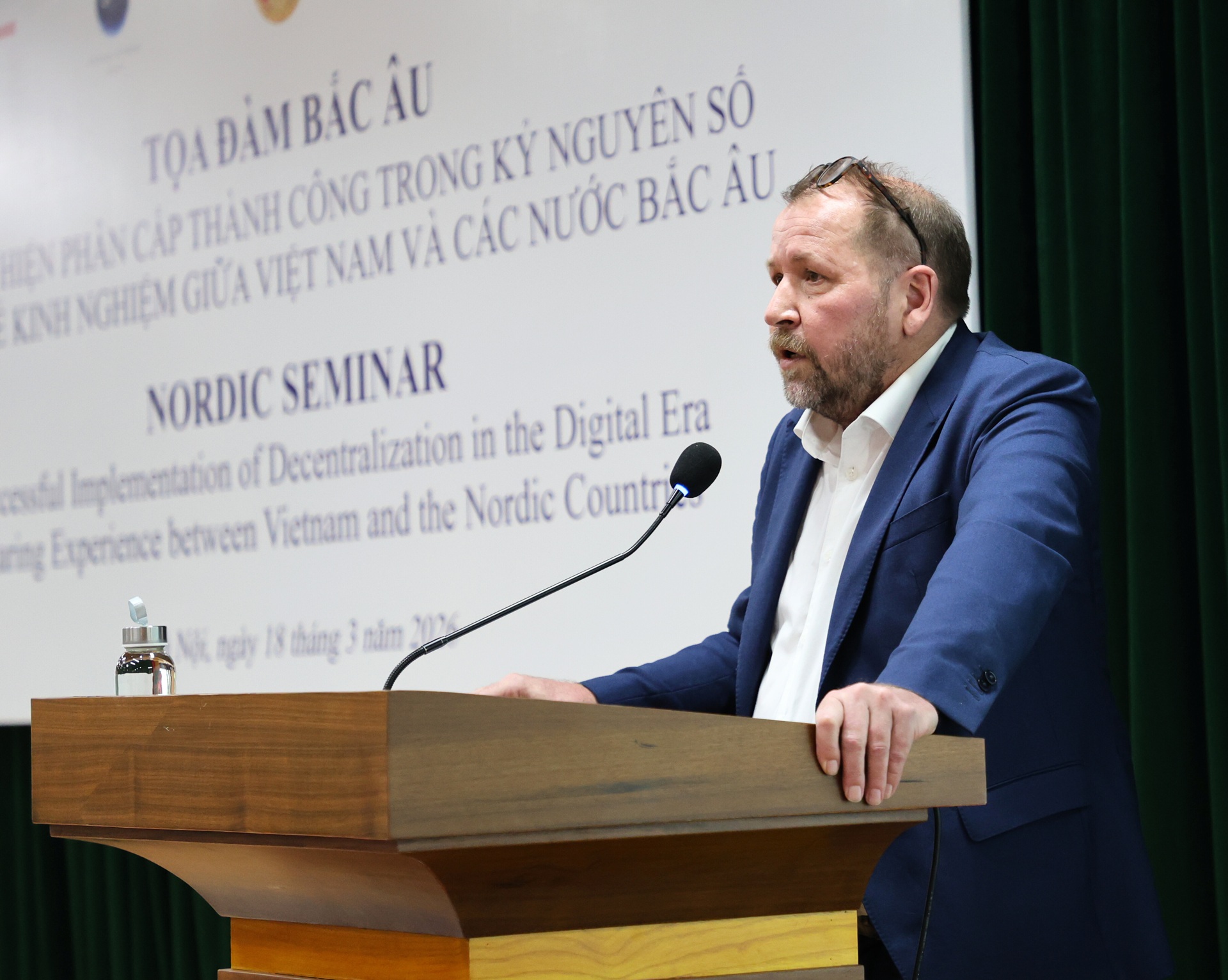 Tọa đàm Bắc Âu thường niên lần thứ 9 với chủ đề: “Thực hiện phân cấp thành công trong kỷ nguyên số – Chia sẻ kinh nghiệm giữa Việt Nam và các nước Bắc Âu”. 