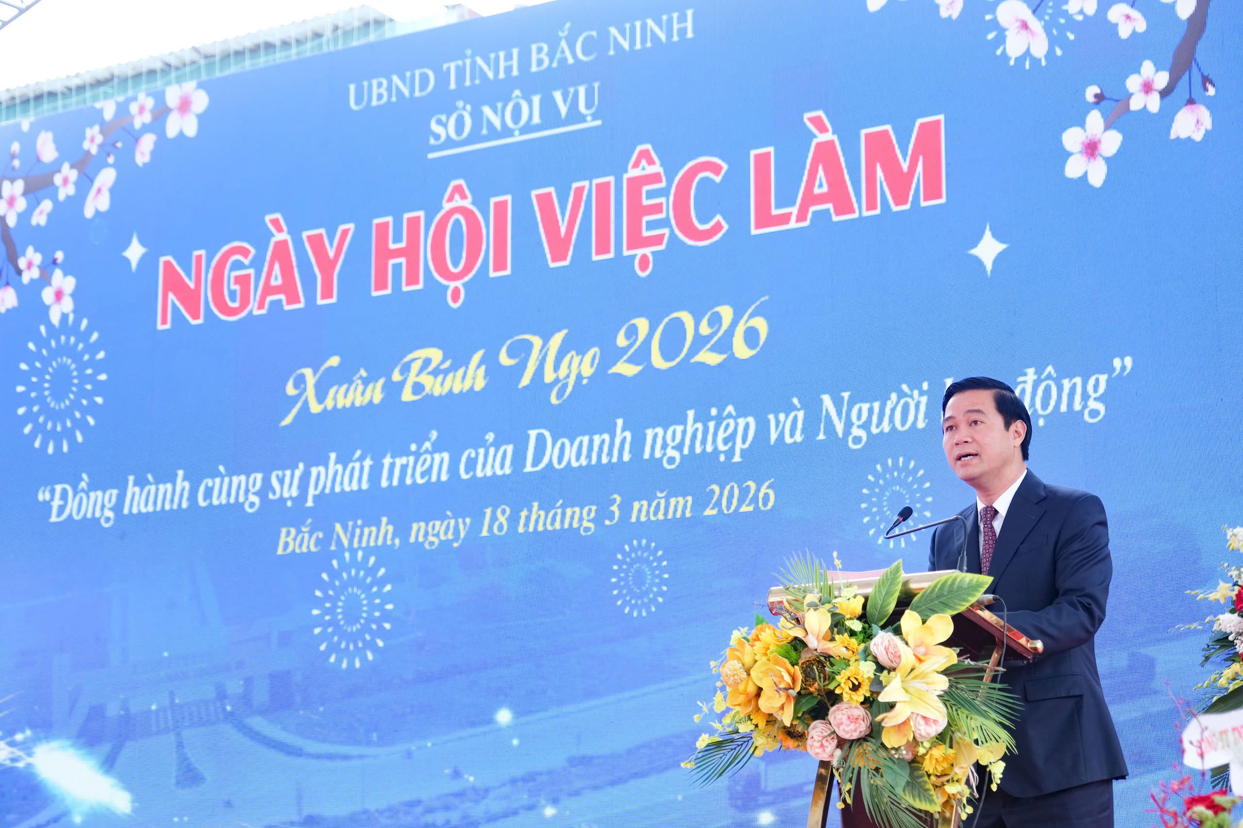 Ông Lê Xuân Lợi, Phó Chủ tịch Ủy ban nhân dân tỉnh Bắc Ninh. Ảnh: Văn Quân.