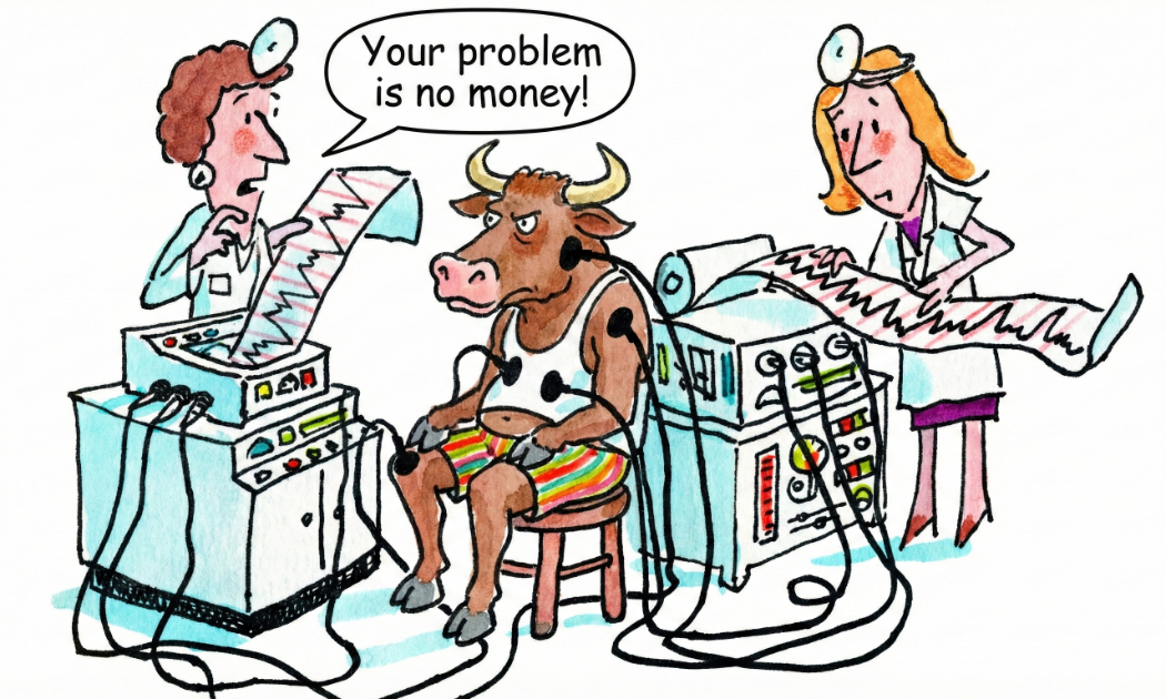 Blog chứng khoán: Chờ dòng tiền lớn