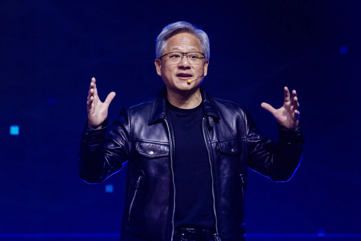 CEO Jensen Huang của Nvidia - Ảnh: Bloomberg.