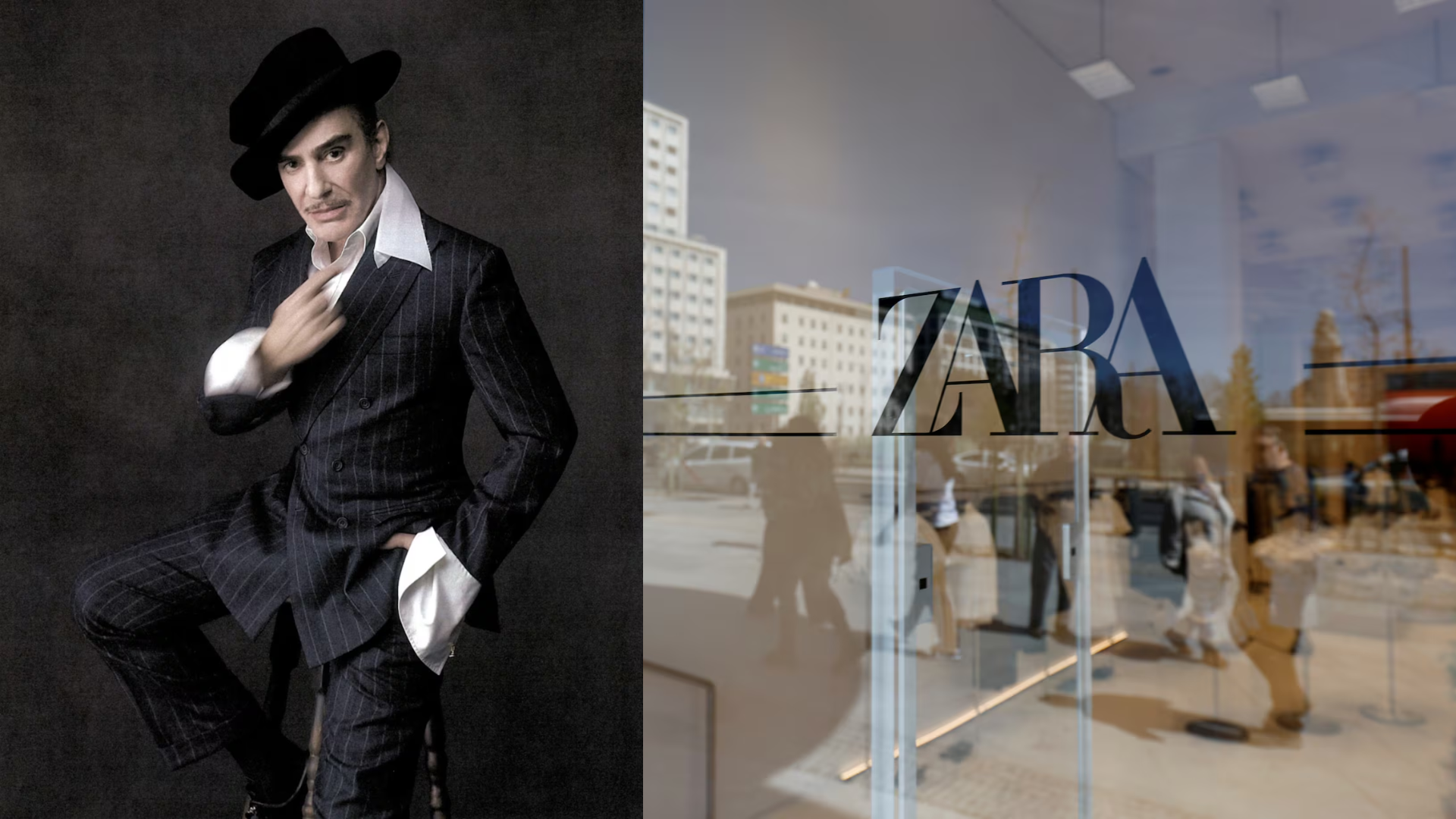 Zara chính thức kết hợp với nhà thiết kế xa xỉ John Galliano.