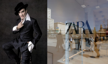 Zara chính thức kết hợp với nhà thiết kế xa xỉ John Galliano.