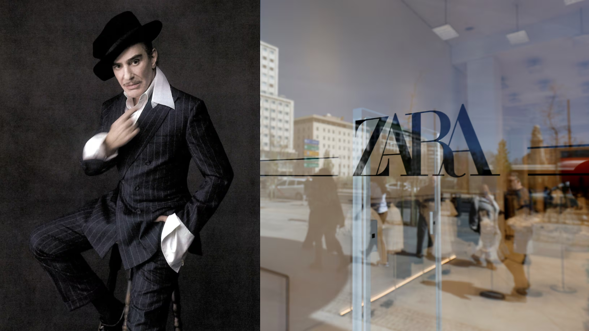 Zara chính thức kết hợp với nhà thiết kế xa xỉ John Galliano.