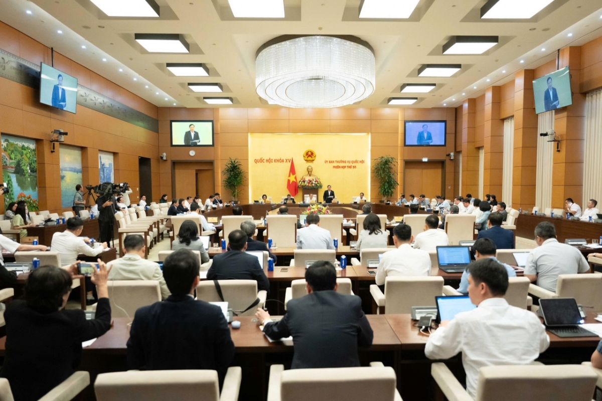 Toàn cảnh phiên họp. Ảnh: Quốc hội.