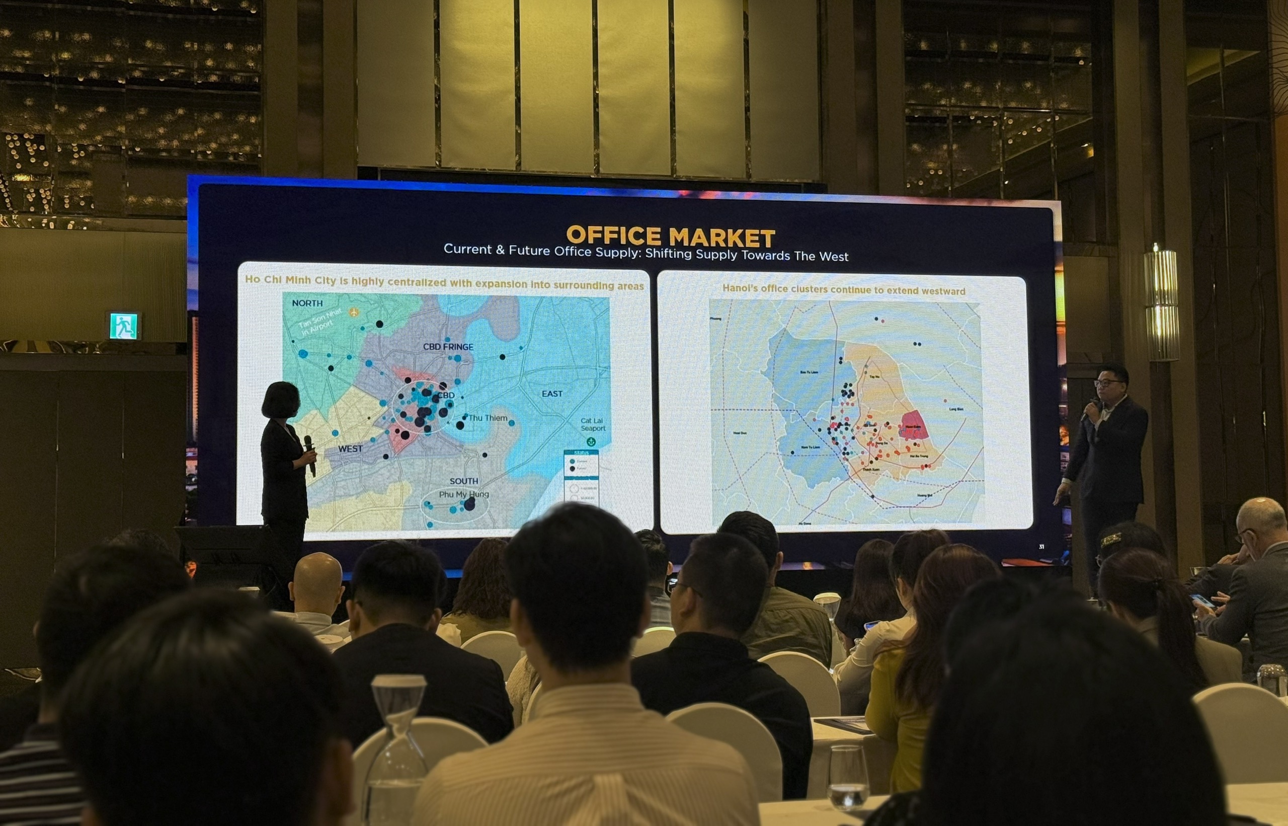 Các diễn giả trình bày tại hội thảo.