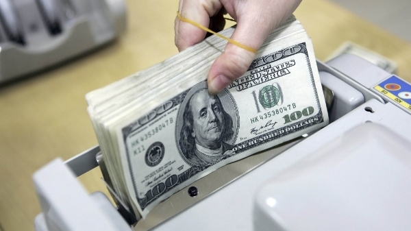 Tỷ giá trung tâm tăng 5 đồng/USD sau 3 phiên giằng co