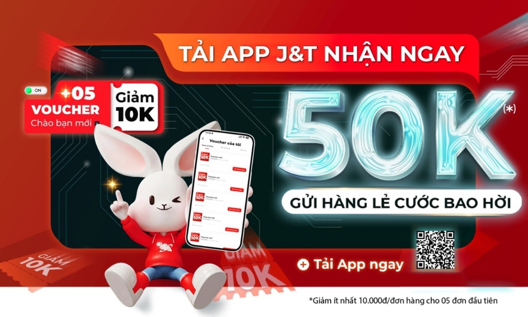 Gửi hàng cá nhân dễ dàng với ứng dụng J&T Express