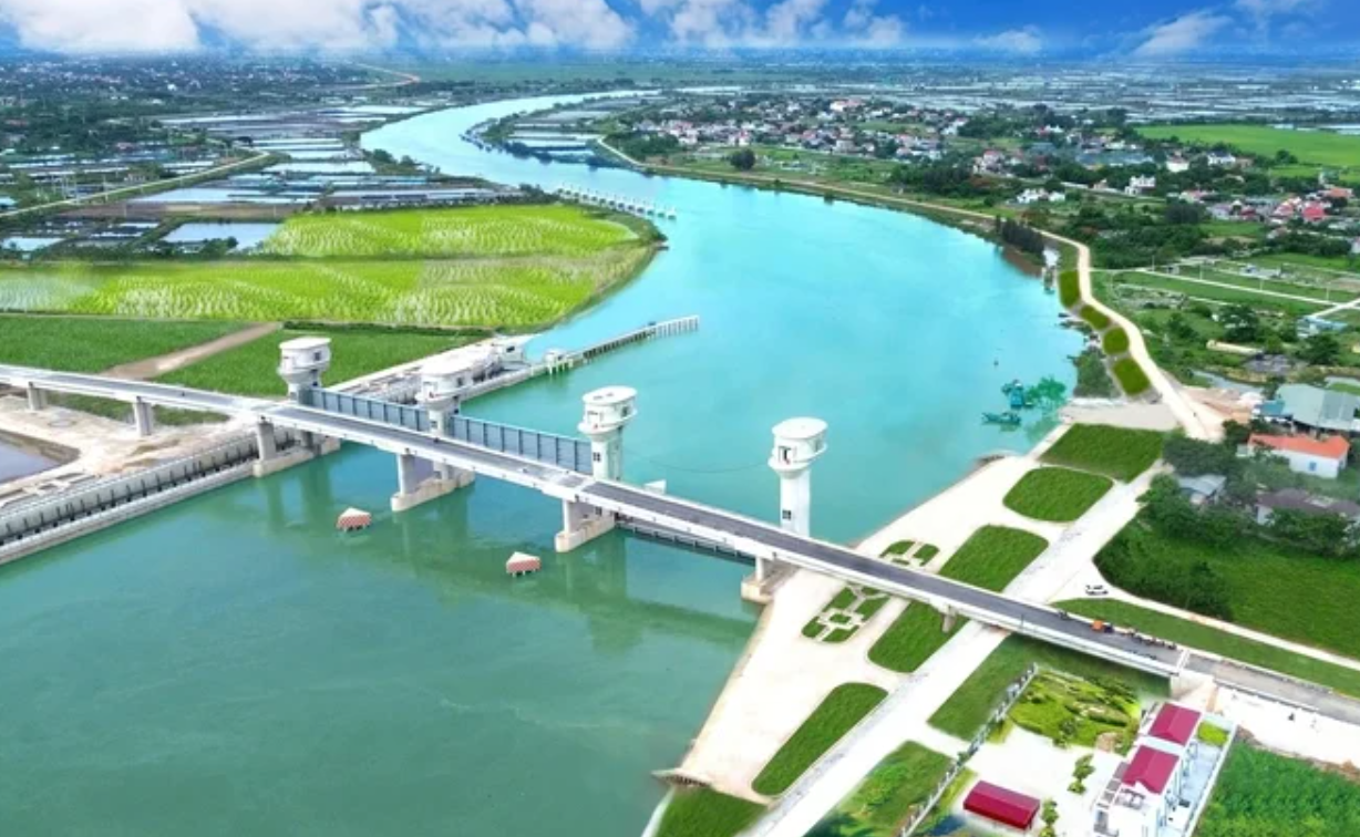 Công trình thuỷ lợi đầu mối Lèn - Dự án KEXIM1.