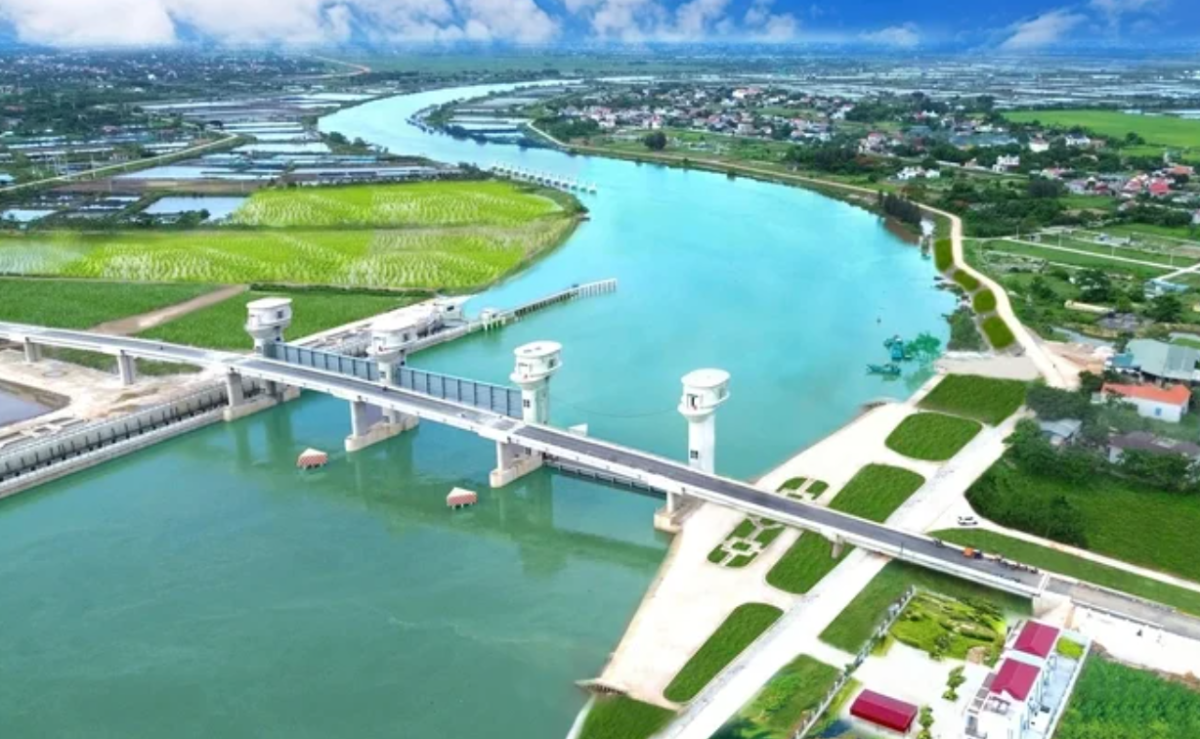 Công trình thuỷ lợi đầu mối Lèn - Dự án KEXIM1.