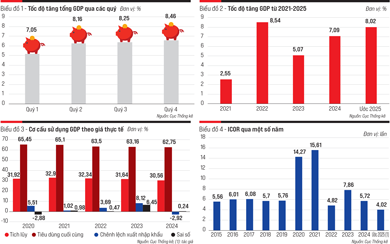 Tăng trưởng kinh tế năm 2025 và kỳ vọng cho 2026 - Ảnh 1
