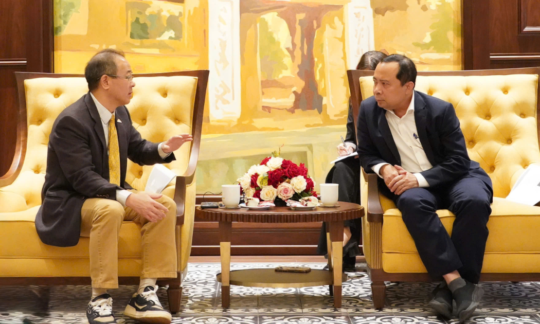 Thứ trưởng Thường trực Bộ Khoa học và Công nghệ Vũ Hải Quân làm việc với Gobi Partners.
