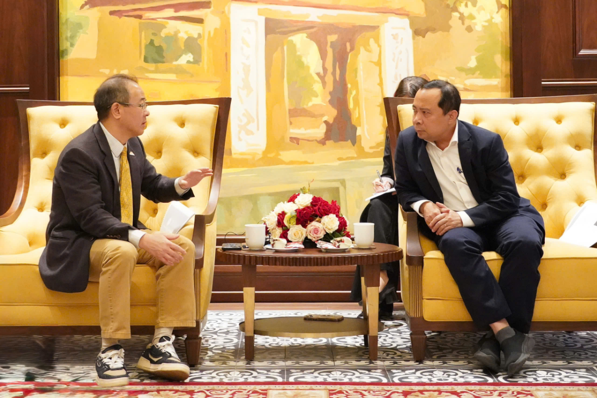 Thứ trưởng Thường trực Bộ Khoa học và Công nghệ Vũ Hải Quân làm việc với Gobi Partners.