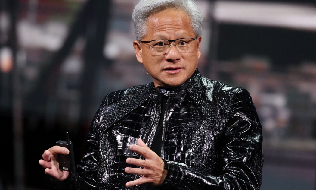 Ông Jensen Huang, Tổng giám đốc Nvidia.