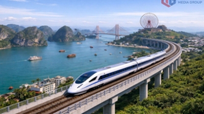 Construction of Hanoi-Quang Ninh high-speed railway set to start on April 12