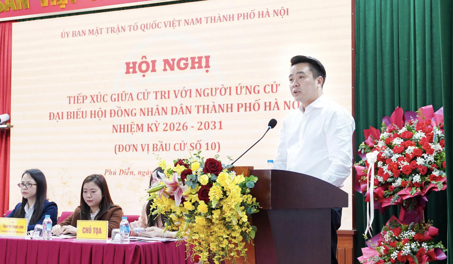 Ông Nguyễn Duy Chính (sinh năm 1985), Tổng Giám đốc Tập đoàn Tân Á Đại Thành, tái đắc cử đại biểu HĐND Thành phố Hà Nội.