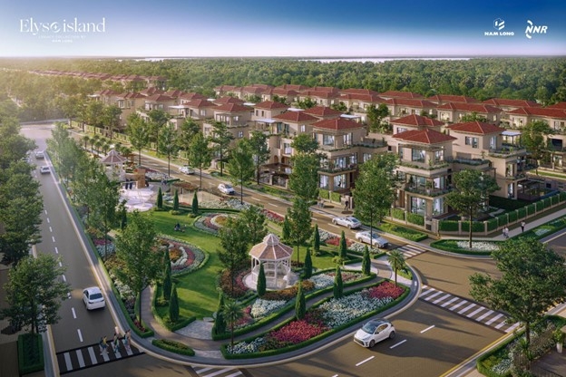 Dự án Elyse Island (Đồng Nai) ghi nhận các hoạt động mở bán các dòng sản phẩm cao cấp, là một trong những dự án trọng điểm của Nam Long.
