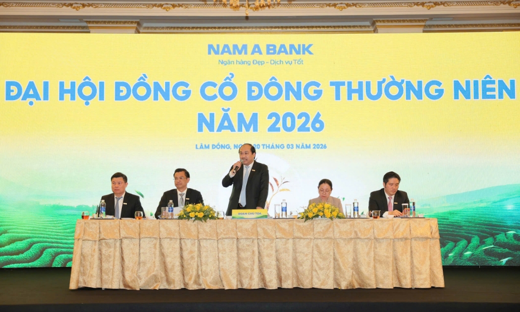 Ban chủ tọa Đại hội đồng cổ đông thường niên năm 2026.