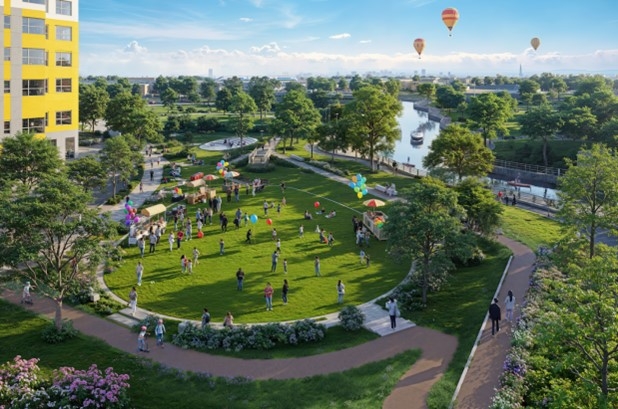 Các dự án sở hữu tiện ích nội khu hoàn chỉnh, trục hạ tầng phát triển, có tiềm năng thu hút cư dân trong tương lai. Nguồn: Tập đoàn BCONS.