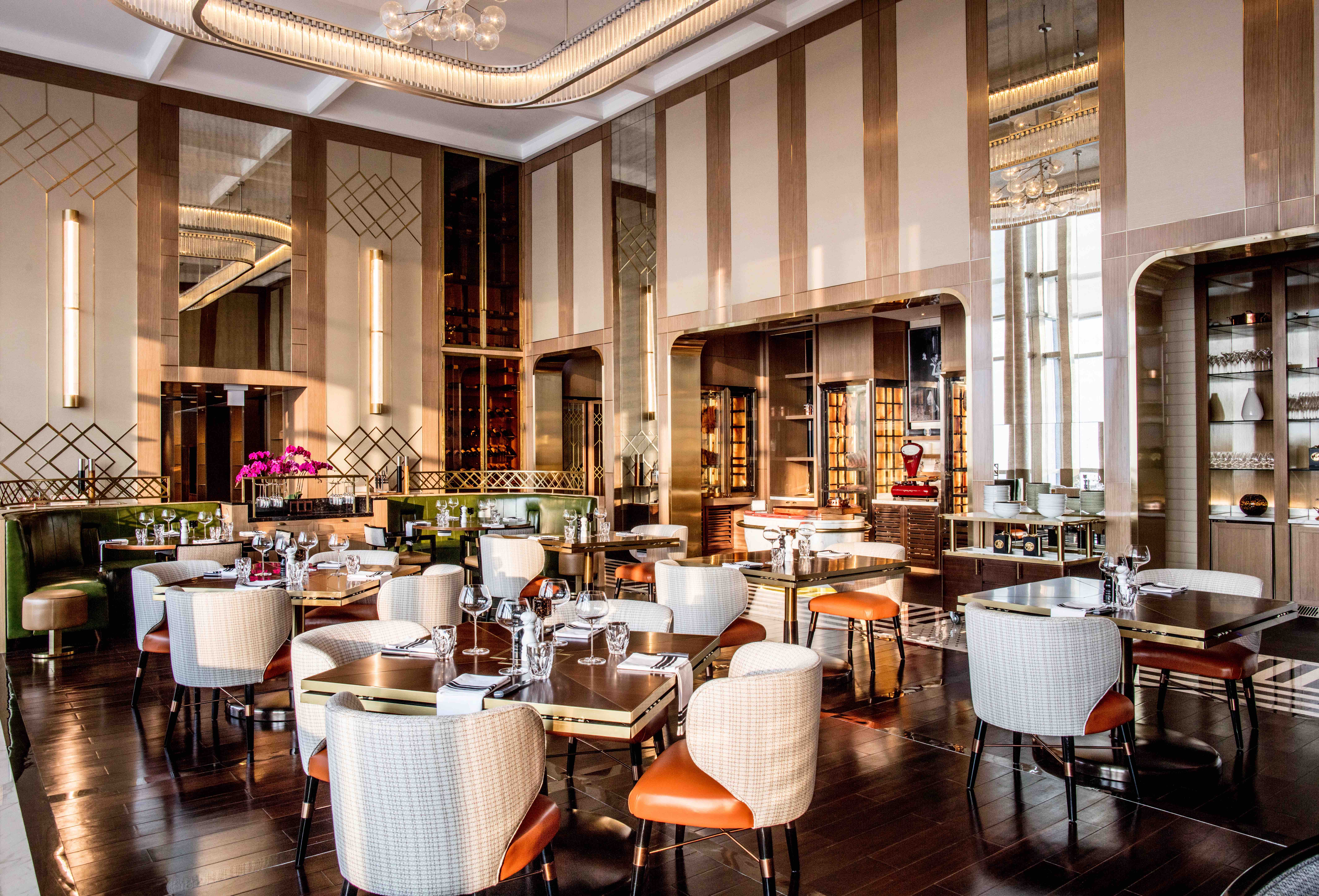 Stellar Steakhouse at InterContinental Hanoi Landmark72 presents premium cuts and refined dining in a sleek, elevated setting overlooking the city.