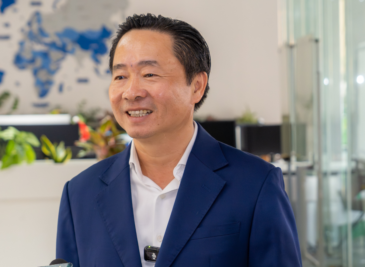 Ông Trần Văn Chín, Chủ tịch HĐQT Arobid.com.