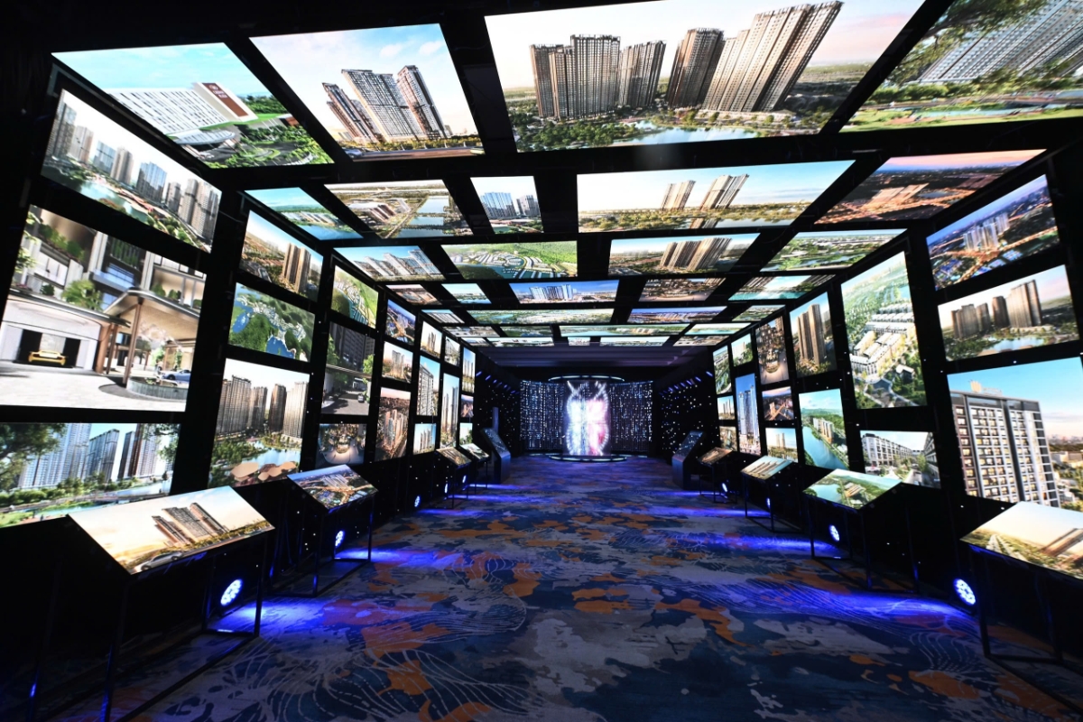 Không gian triển lãm MIK Design Exhibition tại sự kiện.